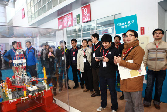 Korea LG Chem Visits cippe2012(图1)