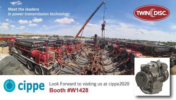To Meet Twin Disc, the Leader in Power Transmission, at cippe2020(图1)